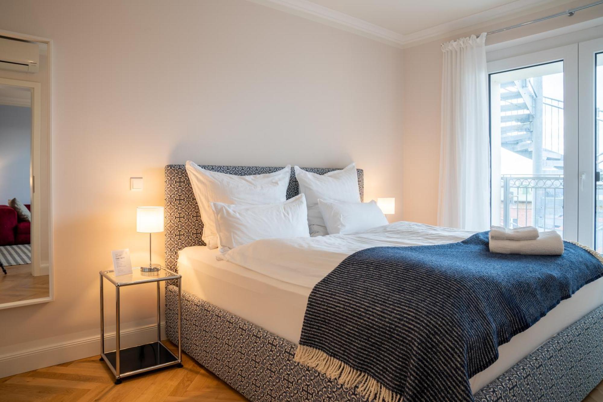 Cls Zentrale City-Wohnung In Hamburg Mit E-Laden Und Tiefgarage, Grosser Balkon, Blick Ueber Hamburg, Parkplatz, Cafe Im Haus, Bushaltestelle Direkt Gegenueber, Flex Check In 외부 사진